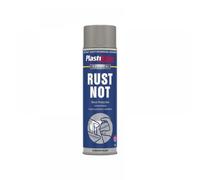 Plastikote 447794 Rust Not Spray Matt Aluminium 500Ml