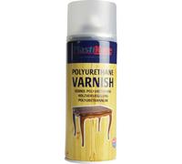 Plasti-Kote Polyurethane Clear Satin Varnish Spray