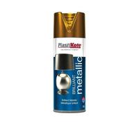 Plastikote 440162 Brilliant Metallic Spray Copper 400Ml