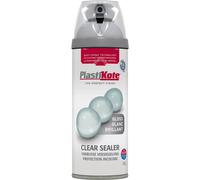 Plastikote Clear Acrylic Aerosol Spray Paint Clear 400ml