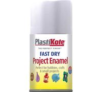 PlastiKote 440.0001021.046 102-SF Fast Dry Enamel Aerosol Flat Whi...