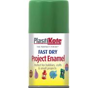 Plastikote 001040 Fast Dry Enamel Aerosol Garden Green 100Ml