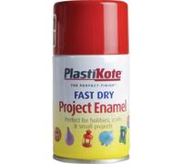Plastikote 001060 Fast Dry Enamel Aerosol Insignia Red 100Ml