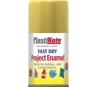 Plastikote 001100 Fast Dry Enamel Aerosol Gold Leaf 100Ml