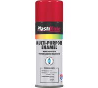 Plastikote Enamel Aerosol Spray Paint Red 400ml