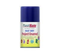 PlastiKote - Fast Dry Enamel Aerosol Paint - Metallic Blue - 100ml