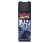 Plasti-kote 1284 400ml Metal Protekt - Matt Black
