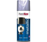 Plasti-Kote PKT621 Metallic Spray Silver 400ml