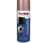 Plastikote Metallic Aerosol Spray Paint Rose Gold 400ml