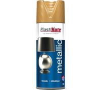 Plastikote 440455 Metallic Spray Antique Gold 400Ml