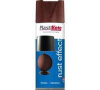 Plastikote 117001 Metallic Spray Rust 400Ml