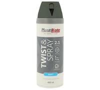 Plastikote Premium Matt Aerosol Spray Paint Blue Steel 400ml