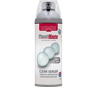 Plastikote Premium Aerosol Spray Paint Matt Clear Acrylic 400ml