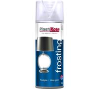 Plastikote Premium Glass Frosting Spray Paint Aerosol 400Ml