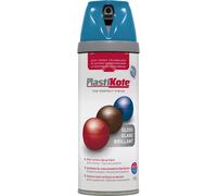 Plastikote Premium Gloss Aerosol Spray Paint Exotic Sea 400ml