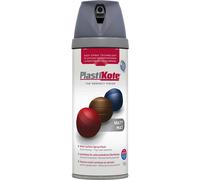 PlastiKote 440.0023102.076 23102 Colour Twist & Spray Matt Grey 400ml
