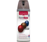 Plastikote Premium Satin Aerosol Spray Paint Cappucino 400ml