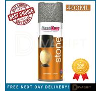PLASTIKOTE STONE TOUCH MANHATTAN MIST SPRAY PAINT 400ML TEXTURED FINISH SEALER