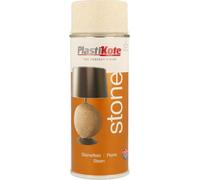 PLASTIKOTE STONE TOUCH TEXTURED AEROSOL SPRAY PAINT 400ML REAL STONE FINISH NEW