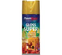 Plastikote Super Gloss 400ml Spray Paint Available Super Gold