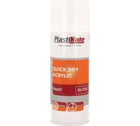 PLASTKT Q/Dry Acrylic White Gloss 400ML R9017