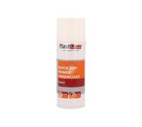 Plastikote Trade Quick Dry Primer Spray White 400Ml Plastikote White