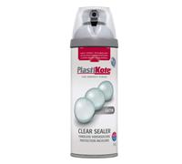 PlastiKote Twist and Spray Satin Clear Sealer 400ml - Exterior & Interior Use