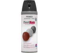 Plastikote 025001 Twist & Spray Primer Black 400Ml