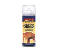 PlastiKote Varnish Spray Clear Gloss 400ml PKT591