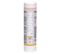 Plastiline 1240T - Plastiline tube - Modelling Paste, High Precision Sculpting, Moulding - Hardness 40 (very soft) - 1 kg - Naples Pink shade. Made in France