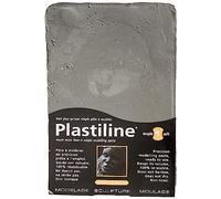 Plastiline 7740T - Plastiline sheet - Modelling Paste, High Precision - Sculpting, Moulding - Hardness 1 (very soft) - 750g - Dark Grey shade. Made in France