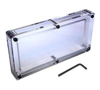 PlastiXrevolution Acrylic BEP 100 US Bank Note Currency Display Slab Dollar Bill Case Money Holder Frame