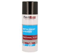 PLASTKT Metal Paint Primer Black Gloss 400ML