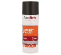 PLASTKT Q/Dry Acrylic Black MATT 400ML R9005