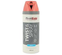 Plastikote Twist & Spray Matt Dusty Coral 400ml