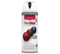 PlastiKote Aerosol Spray Paint Twist & Spray Premium Matt Pure Brilliant White 400ml