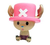 Plastoy 3521320800943 Hucha One Piece Chopper Chibi Money Box, multicoloured