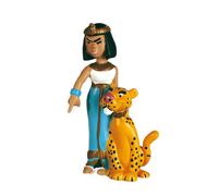 Plastoy 60513 - Asterix - Cleopatra Figure with The Panther PLASTOY