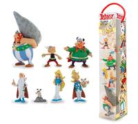Plastoy 70385 Asterix Figurine Le Gaulois Village, Pack of 7