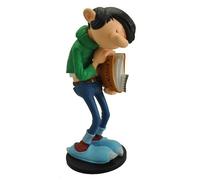 Plastoy collectible figurine: Gaston Lagaffe with his urgent file (00311)