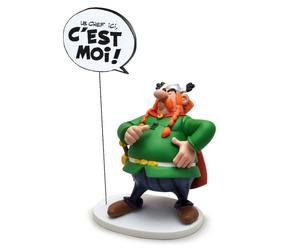 Plastoy collection figure Asterix Abraracourcix the chef here it's me (2023)
