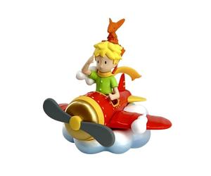 Plastoy Figurine The Little Prince and the Fox in Plane M, Black