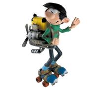 PLASTOY : GASTON - FIGURE - GASTON INVENTION : MOTOR ON ROLLER SKATES