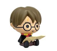 Plastoy Harry Potter Chibi Piggy Bank With The Marauder´s Map 16 Cm Golden