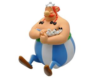 Plastoy SAS 80109 Chibi Obelix and Idefix Piggy Bank