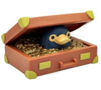 Plastoy SAS Chibi Niffler Suitcase 16Cm Coin Bank,Brown