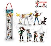 Plastoy Sas - Lucky Luke Plastoy - Tube 7 Figures - toyfigures - P2222z