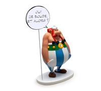 Plastoy SAS PLA00361 Obelix with Speech Bubble: OUI JE BOUDE ET ALORS (2nd Edition)