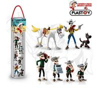Plastoy SAS PLA70387 Lucky Luke: Tube Lucky Luke, 7 Figures