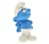 Plastoy Smurf money box figurine with hands behind his back 80032 (2014)
